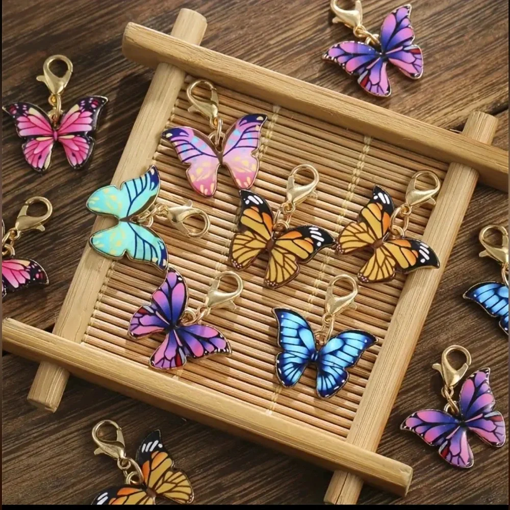 Butterfly Design Keychain